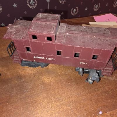 Lionel train set.