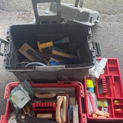 KSG035 - Craftsman Chest And Masonry Equipment 