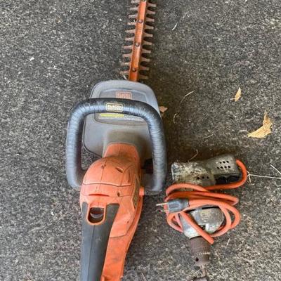 KSG060 - Black & Decker Hedge Trimmer & Drill