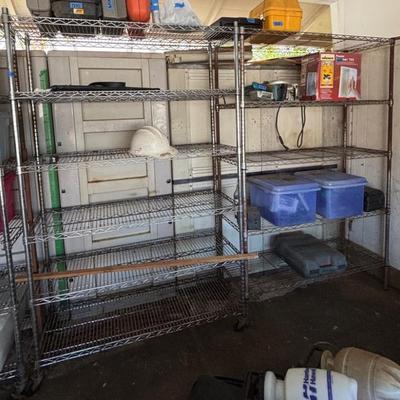 KSG064- Two Metal Wire Racks