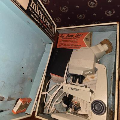Lionel porter microscope lab