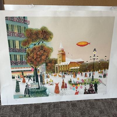 Baillen serigraph