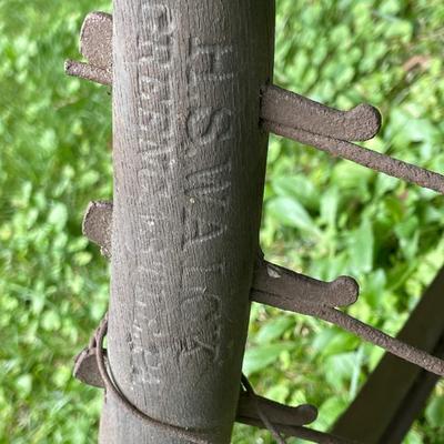 Sale Photo Thumbnail #325: The handle is signed.