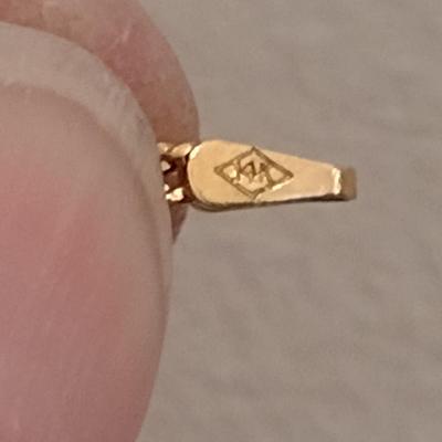 14 Karat Yellow Gold Chain- Approx 9" Long and Total Weight 1.5 Grams (#5)