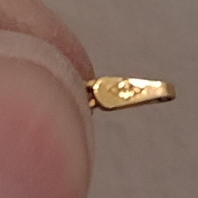 14 Karat Yellow Gold Chain- Approx 9" Long and Total Weight 1.5 Grams (#5)