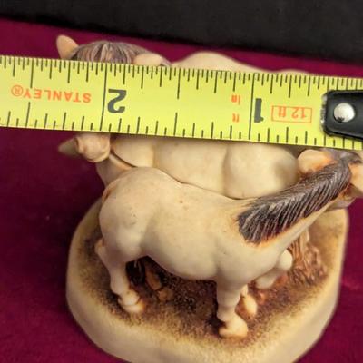 Harmony Kingdom Unbridled & Groomed Horses Trinket Box #20