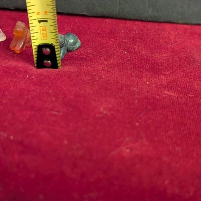 Tiny Hand Carved Stone Horse Figurines #22