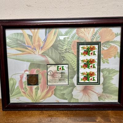 Sale Photo Thumbnail #203: Great condition, nicely framed and matted.