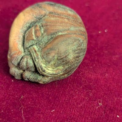 Japanese Boxwood Hand Carved Netsuke Horses #26