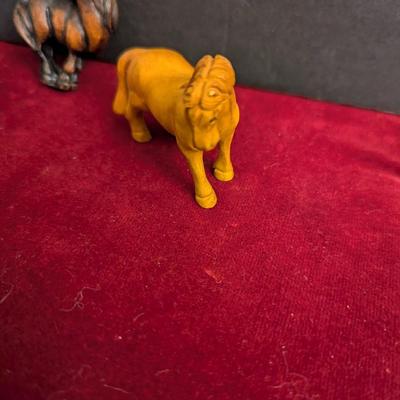 Japanese Boxwood Hand Carved Netsuke Horses #26