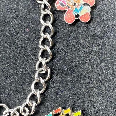 Sale Photo Thumbnail #123: YyyyyApprox. 4" lon, has 4 charms as shown in the photos.