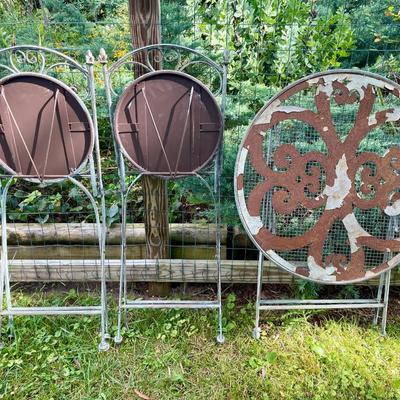 Sale Photo Thumbnail #417: Includes two folding chairs and folding table.