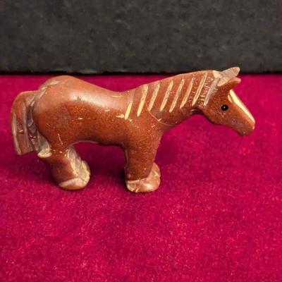 Vintage Hand Carved Carol Martinez Horse #30