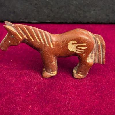Vintage Hand Carved Carol Martinez Horse #30