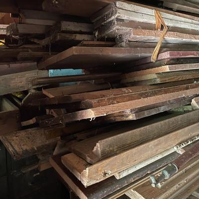 Sale Photo Thumbnail #493: Various types of wood and sizes. 

Will consider selling individual pieces.