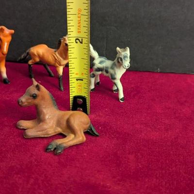 Vintage Miniature Horse Figurines #36