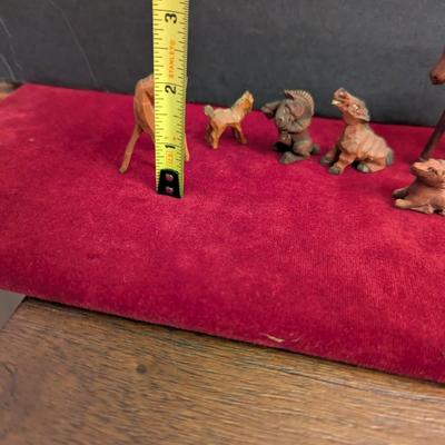 Vintage Hand Carved Horse Figures #37