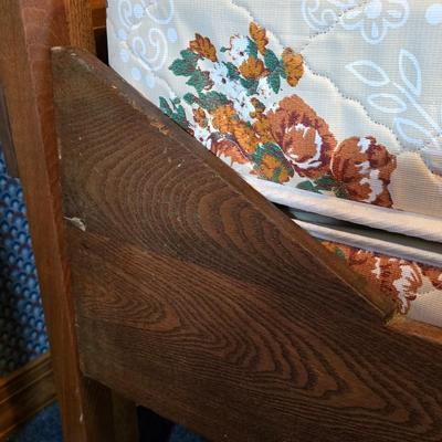 LOT 118Y: Antique Carved Bedroom Set