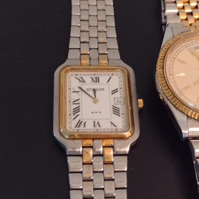Collection of Men's Wrist Watches- Assorted Makers (#17)