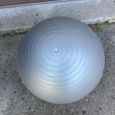 Sale Photo Thumbnail #205: This is a great excersize ball with stand.  You can use it to excersize or as a chair at a desk. It has the strand to hold it in place.