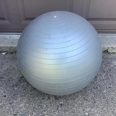 Sale Photo Thumbnail #204: This is a great excersize ball with stand.  You can use it to excersize or as a chair at a desk. It has the strand to hold it in place.