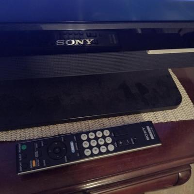 Sony Bravia Television with Remote Control