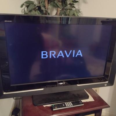 Sony Bravia Television with Remote Control