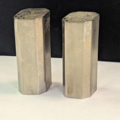 Ikea Stainless Shakers & Round Chrome Shakers