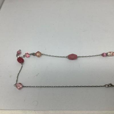 Sale Photo Thumbnail #225: You get two Lea Sophia necklaces, one long necklace the other is a choker. Both marked Lea Sophia.
