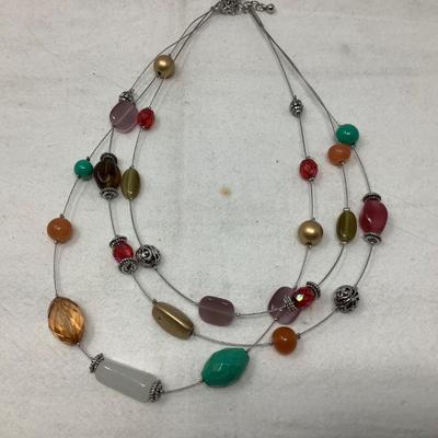 Sale Photo Thumbnail #222: You get two Lea Sophia necklaces, one long necklace the other is a choker. Both marked Lea Sophia.