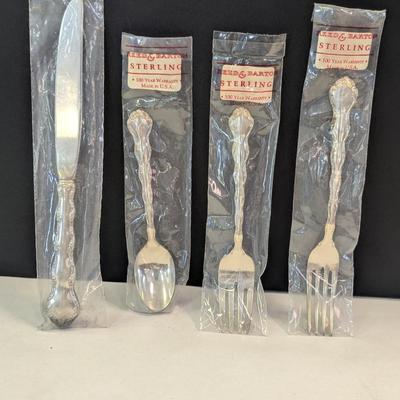 Tara by Reed and Barton Sterling Silver Regular Size Place Setting(s) 4pcs 130 grams