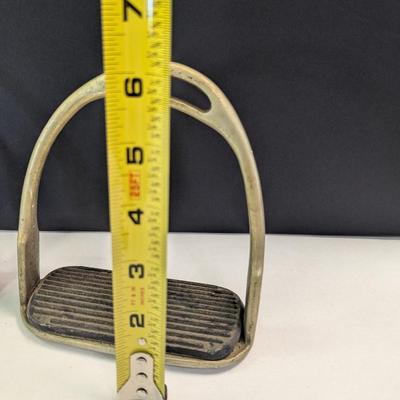 Vintage Brass Stirrups