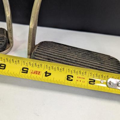 Vintage Brass Stirrups