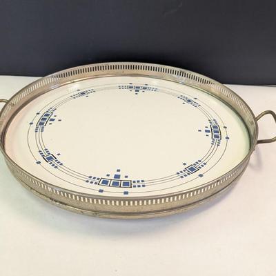Vintage Fine Porcelain Serving Tray Made In Germany