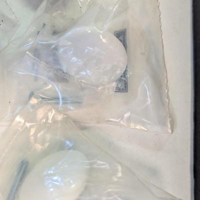 Vintage White Dresser Knobs