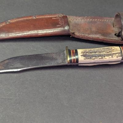 Sale Photo Thumbnail #622: Official Boy Scouts Of America Fixed Blade Knife Western Boulder, Colo #12