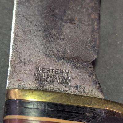 Sale Photo Thumbnail #625: Official Boy Scouts Of America Fixed Blade Knife Western Boulder, Colo #12