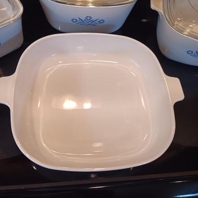 8-PIECE CORNINGWARE CASSEROLE DISHES
