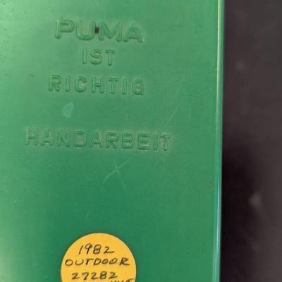 Sale Photo Thumbnail #646: Puma-Outdoor Echter Rostfreier Pumaster Stahl Germany