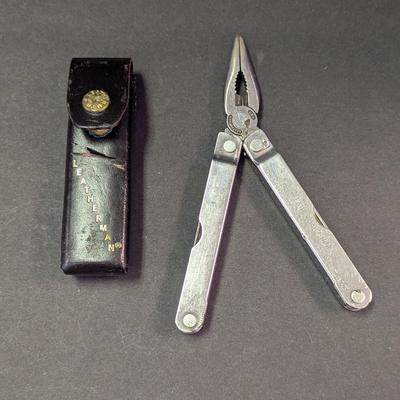 Sale Photo Thumbnail #1349: Original Leatherman TM 1325473 Tool Multi-Tool Stainless Steel With Case