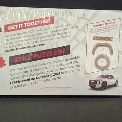 Sale Photo Thumbnail #114: Toyota Quality Month 2022 Tundra Puzzle - Sealed