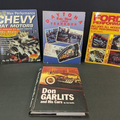 Sale Photo Thumbnail #1593: Car Books & Magazines Signed Don Garlits & His Cars Book - Ford Performance Book
