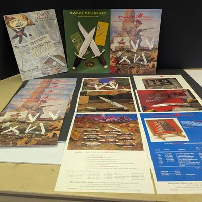 Sale Photo Thumbnail #1599: Winchester Knife Advertising Sheets