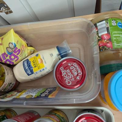 Pantry Full Of Food (Cabinet Not Included) (K)