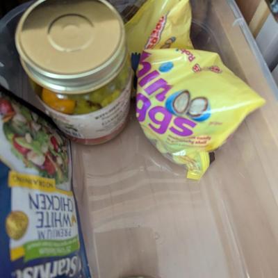 Pantry Full Of Food (Cabinet Not Included) (K)