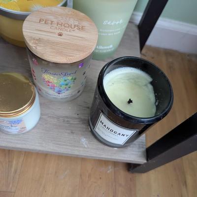 Array Of Candles Several Different Brands #2 (Most Of Them Have Not Been Used) (FR)