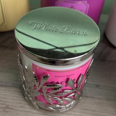 Array Of White Barn Candles #5 (Most Of Them Have Not Been Used) (FR)