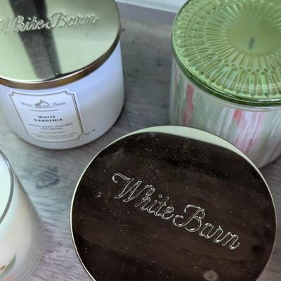 Array Of White Barn Candles #6 (Most Of Them Have Not Been Used) (FR)