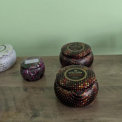 Array Of Voluspa Candles #7 (Most Of Them Have Not Been Used) (FR)