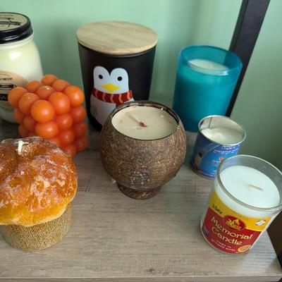 Array Of Several Brands Of Candles #9 (Most Of Them Have Not Been Used) (FR)